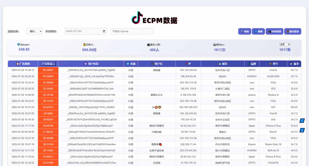 抖音小游戏，日赚2000＋2025最火赛道-十九云栈十九云栈