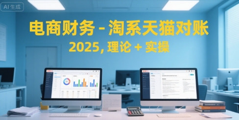 电商财务-淘系天猫对账2025,理论+实操-十九云栈十九云栈
